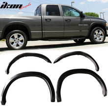 Load image into Gallery viewer, 2002-2009 Dodge Ram OEM Style Matte Black Fender Flares PP 6 FT