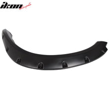 Load image into Gallery viewer, 2009-2018 Dodge Ram Pocket Rivet Style Black Fender Flares PP Smooth