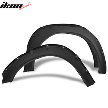 Load image into Gallery viewer, 2009-2018 Dodge Ram 1500 Pocket Rivet Textured Black Fender Flares PP