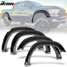 Load image into Gallery viewer, 2019-2025 Dodge Ram 1500 Pocket Rivet Smooth Unpainted Fender Flare PP