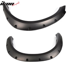 Load image into Gallery viewer, 2010-2018 Dodge Ram 2500 3500 Pocket Rivet Black Fender Flares PP 4PC