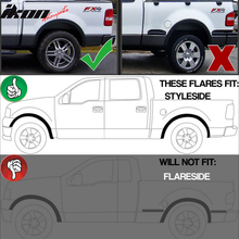 Load image into Gallery viewer, 2004-2008 Ford F150 Styleside 5.5 6.5 8Ft Bed Fender Flare Wheel Cover