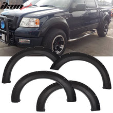 Load image into Gallery viewer, 2004-2008 Ford F-150 Pocket Rivet Style 4PCS Fender Flares PP Textured