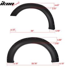 Load image into Gallery viewer, 2004-2008 Ford F-150 Pocket Rivet Style 4PCS Fender Flares PP Textured
