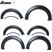 Load image into Gallery viewer, 2015-2017 Ford F150 Pocket Rivet Matte Black Wheel Fender Flare PP 4PC