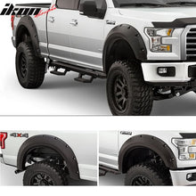 Load image into Gallery viewer, 2015-2017 Ford F-150 Black Wheel Fender Flares Cover Body Kit