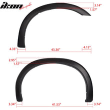 Load image into Gallery viewer, 1999-2007 Ford F250 F350 Superduty Black Fender Flares PP