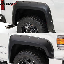 Load image into Gallery viewer, 2014-2016 GMC Sierra 1500 Denali 69.3" Pocket Rivet Fender Flares ABS