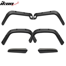 Load image into Gallery viewer, 1997-2006 Jeep Wrangler TJ Sport Utility 7" Wide Black Fender Flares