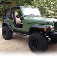 Load image into Gallery viewer, 1997-2006 Jeep Wrangler TJ Sport Utility 7" Wide Black Fender Flares