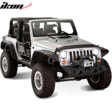 Load image into Gallery viewer, 2007-2017 Jeep Wrangler JK 2 4DR Fender Flares w/ Side Marker Lights