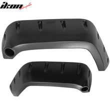 Load image into Gallery viewer, 2007-2017 Jeep Wrangler JK 4DR Pocket Style Black Fender Flares ABS
