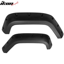 Load image into Gallery viewer, 2007-2017 Jeep Wrangler JK 4DR Pocket Style Black Fender Flares ABS