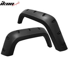 Load image into Gallery viewer, 2007-2017 Jeep Wrangler JK 4DR Pocket Style Black Fender Flares ABS