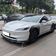 Load image into Gallery viewer, 2017-2024 Tesla Model 3 IKON Fender Flares Sanded Wheel Cover ABS 6PCS