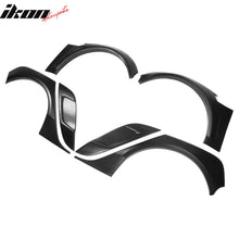 Load image into Gallery viewer, 2017-2024 Tesla Model 3 IKON Fender Flares Sanded Wheel Cover ABS 6PCS