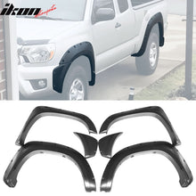 Load image into Gallery viewer, 2012-2015 Toyota Tacoma Pocket Rivet Black Fender Flares PP 73.5" Bed