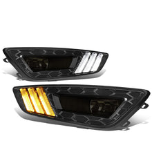 Load image into Gallery viewer, 15-17 Ford Focus 4-Dr LED DRL Fog Lights w/ Bezel Black/Smoke