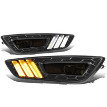 Load image into Gallery viewer, 15-17 Ford Focus 4-Dr LED DRL Fog Lights w/ Bezel Black/Smoke