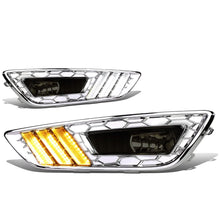 Load image into Gallery viewer, 2015-2017 Ford Focus LED DRL Fog Lights with Bezel Chrome/Smoke