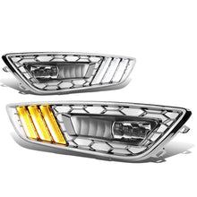 Load image into Gallery viewer, 15-17 Ford Focus LED DRL Fog Lights w/ Chrome Bezel (4-DR Only)