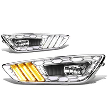 Load image into Gallery viewer, 15-17 Ford Focus LED DRL Fog Lights w/ Chrome Bezel (4-DR Only)