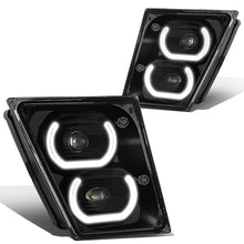 Load image into Gallery viewer, 04-18 Volvo VN VNL Halo DRL Fog Lights - Black