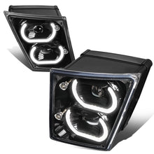 Load image into Gallery viewer, 04-18 Volvo VN VNL Halo DRL Fog Lights - Black