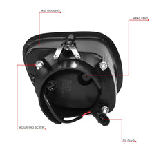Load image into Gallery viewer, 08-17 Freightliner Cascadia Projector LED Fog Lights - Black