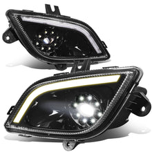 Load image into Gallery viewer, 18-22 Freightliner Cascadia 3D Projector Full LED Fog Lights Black