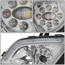 Load image into Gallery viewer, 2018-2022 Freightliner Cascadia 3D Projector Full LED Fog Lights Chrome