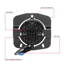 Load image into Gallery viewer, 2011-2022 Kenworth T680 Projector Full LED Fog Lights Chrome