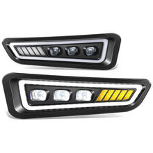 Load image into Gallery viewer, 2017-2020 Ford F-150 Raptor Tri-Projector LED Fog Lights w/ Halo Ring