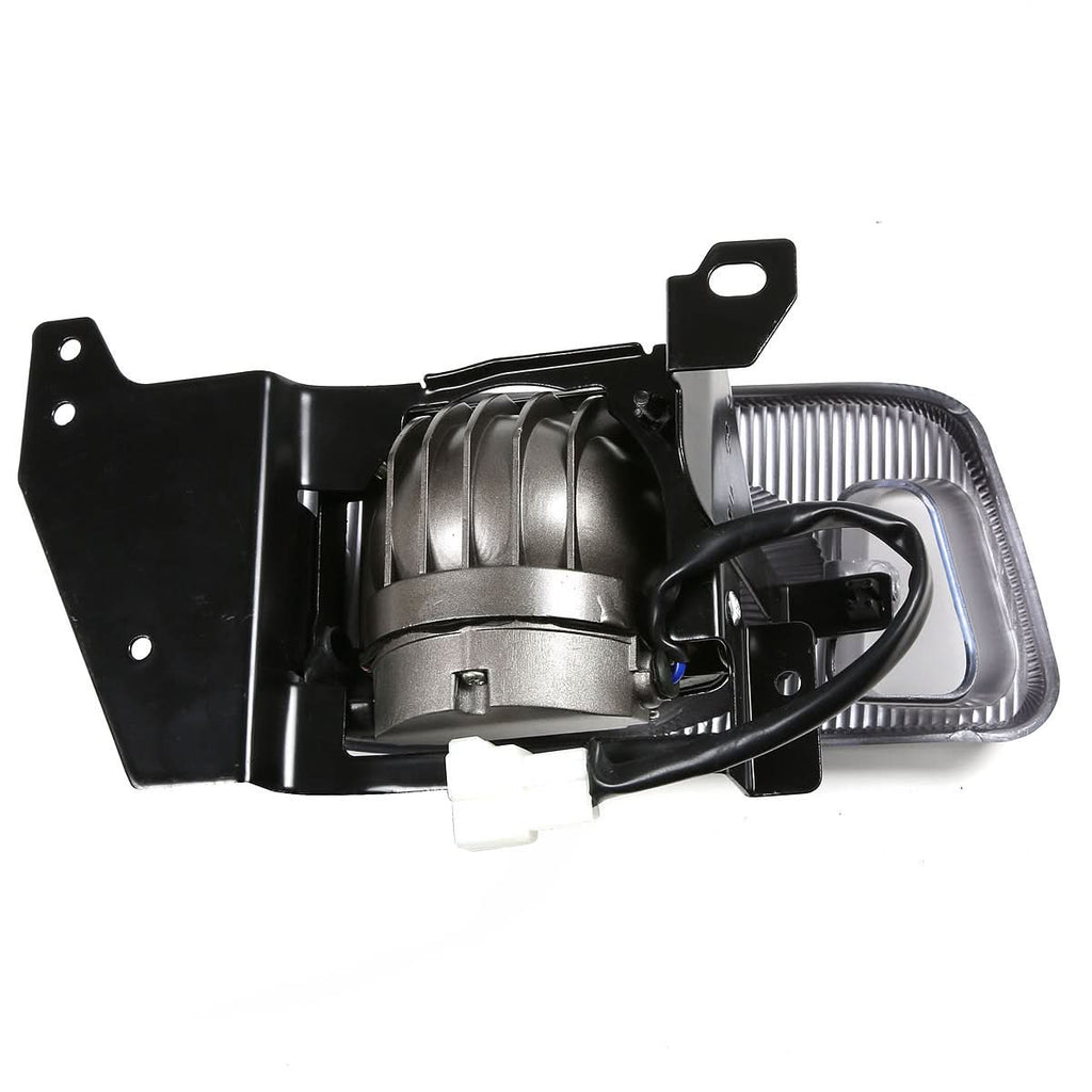 1992-1995 Honda Civic Fog Lights with Switch - Clear H3 Bulb
