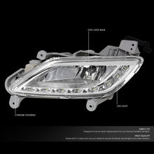 Load image into Gallery viewer, 2012-2016 Hyundai Veloster LED DRL Fog Lights with Switch - Clear