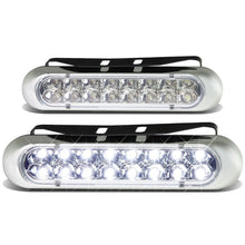 Load image into Gallery viewer, Universal 16 LED DRL Clear Fog Lights