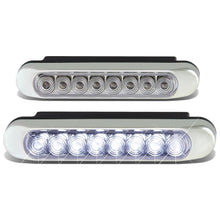 Load image into Gallery viewer, Universal Type-2 Style 8 LED DRL Clear Fog Lights