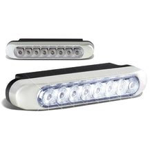 Load image into Gallery viewer, Universal Type-2 Style 8 LED DRL Clear Fog Lights