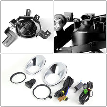 Load image into Gallery viewer, 2007-2009 Honda CR-V Fog Lights w/ Switch &amp; Chrome Bezel Clear