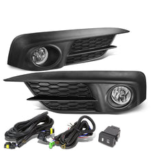 Load image into Gallery viewer, 2016+ Honda Civic Fog Lights w/ Switch &amp; H8 Bulb - Clear