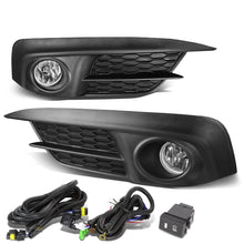 Load image into Gallery viewer, 2016+ Honda Civic Fog Lights w/ Switch &amp; H8 Bulb - Clear