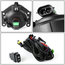 Load image into Gallery viewer, 10-15 Mitsubishi Outlander Fog Lights w/ Switch &amp; H11 Bulb - Smoke