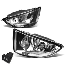 Load image into Gallery viewer, 04-05 Honda Civic Fog Lights with Switch H11 Bulb Chrome Clear