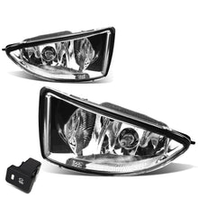 Load image into Gallery viewer, 04-05 Honda Civic Fog Lights with Switch H11 Bulb Chrome Clear