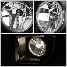 Load image into Gallery viewer, 15-16 GMC Sierra 2500HD 3500HD Fog Lights with Switch &amp; Bezel Chrome