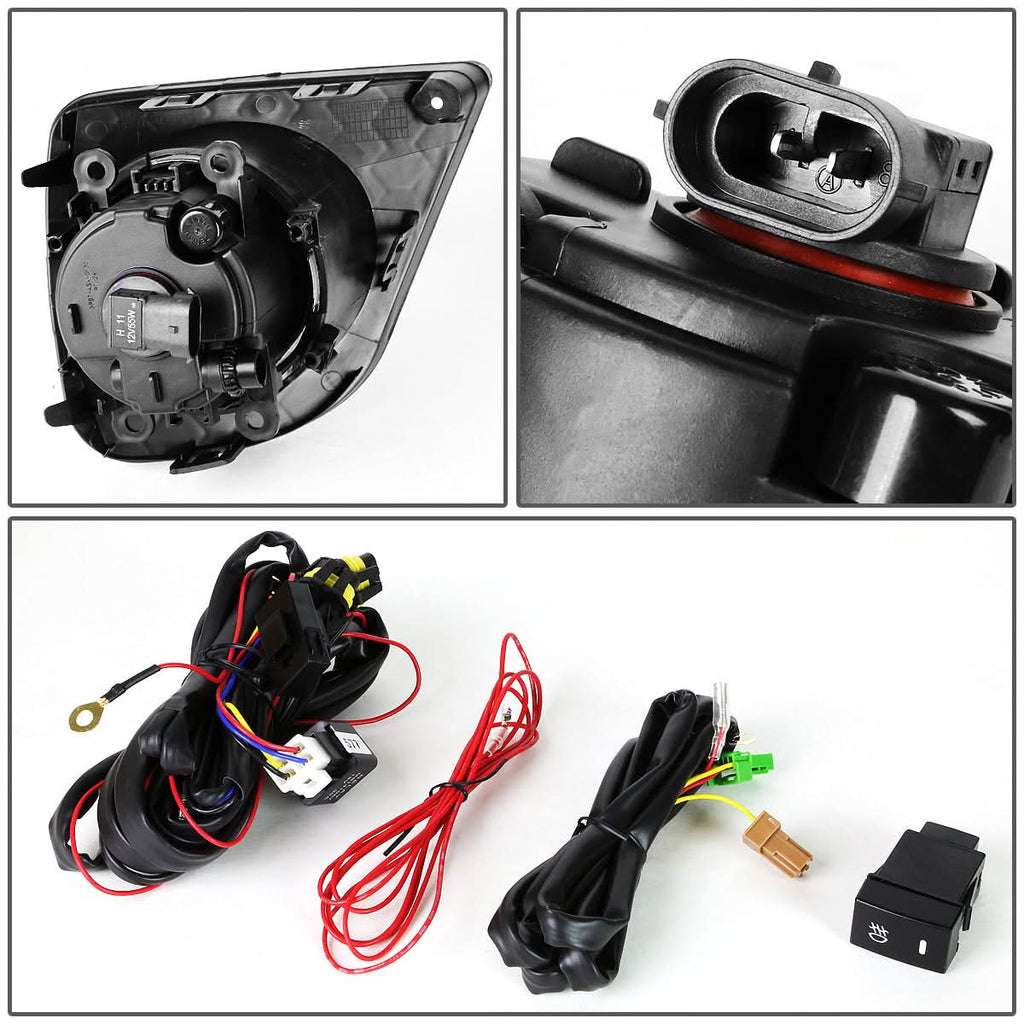 2013-2015 Honda Accord Coupe Fog Lights with Switch & Bezel