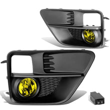 Load image into Gallery viewer, 15-17 Subaru WRX STI Fog Lights with Switch &amp; Bezel H11 Amber