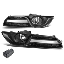 Load image into Gallery viewer, 2013-2016 Nissan Sentra Fog Lights with Switch &amp; Bezel Chrome/Clear