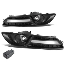 Load image into Gallery viewer, 2013-2016 Nissan Sentra Fog Lights with Switch &amp; Bezel Chrome/Clear