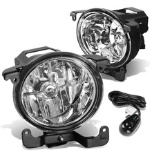 Load image into Gallery viewer, 2003-2006 Hyundai Accent Fog Lights with Switch - Chrome/Clear